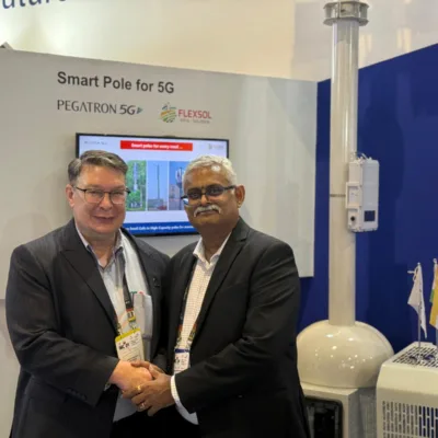 Pegatron 5G and Flexsol Collaborate for 5G Smart Pole and Field Deployments